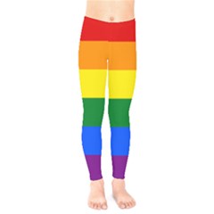 Lgbt Rainbow Pride Flag Kids  Legging by lgbtnation