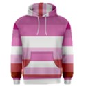 Lesbian Pride Flag Men s Pullover Hoodie View1