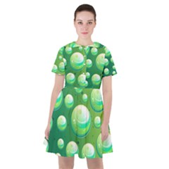 Background Colorful Abstract Circle Sailor Dress by HermanTelo