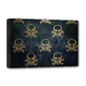 Golden Glitter Skeleton Gothic Deluxe Canvas 18  x 12  (Stretched) View1