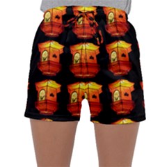 Paper Lantern Chinese Celebration Sleepwear Shorts by HermanTelo