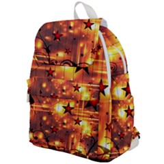 Star Radio Light Effects Magic Top Flap Backpack by HermanTelo