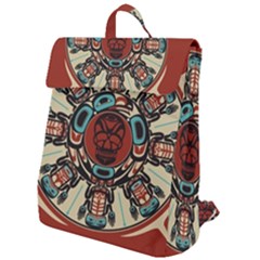 Grateful Dead Pacific Northwest Cover Flap Top Backpack by Sapixe