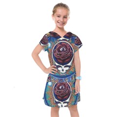 Grateful Dead Ahead Of Their Time Kids  Drop Waist Dress by Sapixe