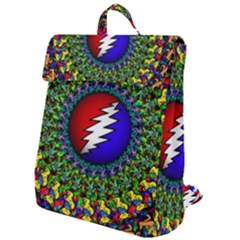 Grateful Dead Flap Top Backpack by Sapixe