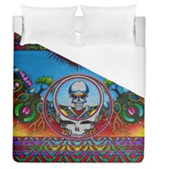 Grateful Dead Wallpapers Duvet Cover (queen Size) by Sapixe