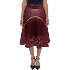 Alien Planet Exoplanet Ocean Perfect Length Midi Skirt by HermanTelo