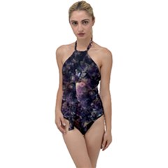 Amethyst Go With The Flow One Piece Swimsuit by WensdaiAmbrose