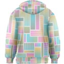 Color Blocks Abstract Background Kids  Zipper Hoodie Without Drawstring View2