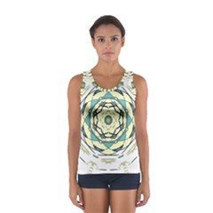 Circle Vector Background Abstract Sport Tank Top  by HermanTelo