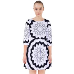 Mandala Smock Dress by HermanTelo