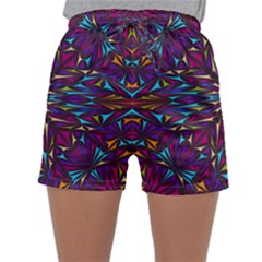 Kaleidoscope Triangle Curved Sleepwear Shorts by HermanTelo