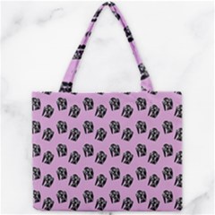 Girl Face Lilac Mini Tote Bag by snowwhitegirl