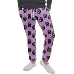 Girl Face Lilac Men s Jogger Sweatpants by snowwhitegirl