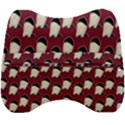 Beanie Boy Pattern Red Velour Head Support Cushion View2