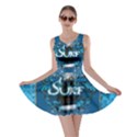 Sport, Surfboard With Water Drops Skater Dress View1