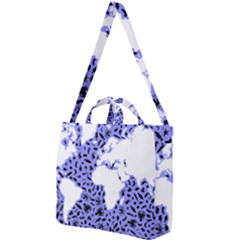 Sea Ocean Underwater Square Shoulder Tote Bag by HermanTelo