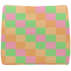 Checkerboard Pastel Squares Seat Cushion by Sapixe