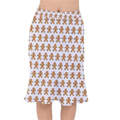 Gingerbread Men Mermaid Skirt by Mariart