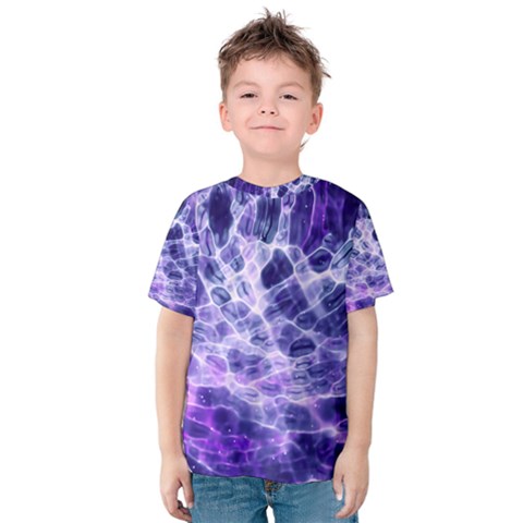 Abstract Space Kids  Cotton Tee by Bajindul