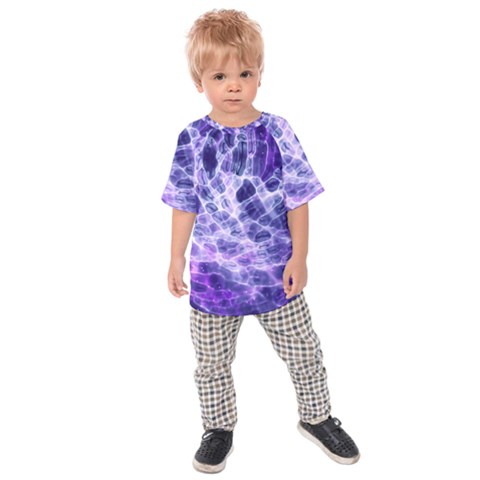 Abstract Space Kids  Raglan Tee by Bajindul