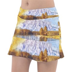 Painting Paint Landscape Nature Tennis Skirt by Pakrebo