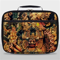 Sculpture Art Temple Tower Full Print Lunch Bag by Pakrebo