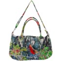 Texture Art Decoration Abstract Bird Nature Removal Strap Handbag View2