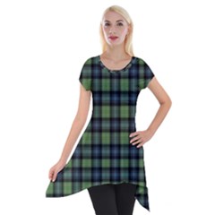 Abercrombie Tartan Short Sleeve Side Drop Tunic by impacteesstreetwearfour