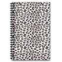 3d Leopard Print Black Brown 5.5  x 8.5  Notebook View1