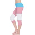 Transgender Pride Flag Capri Leggings  View3