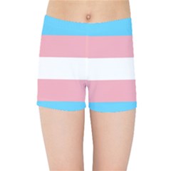 Transgender Pride Flag Kids  Sports Shorts by lgbtnation