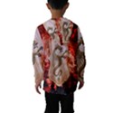 Wonderful Chinese Dragon With Flowers On The Background Kids  Hooded Windbreaker View2