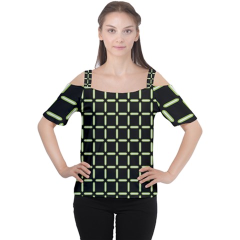 Pattern Digital Seamless Texture Cutout Shoulder Tee by Nexatart