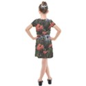 Faded Poppy Field  Kids  Cross Web Dress View2