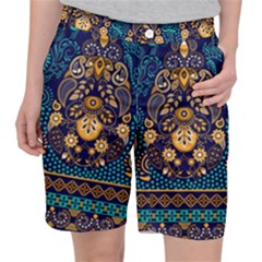 African Pattern Pocket Shorts by Sobalvarro