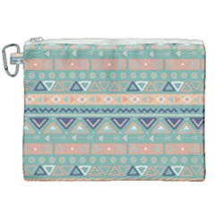 Tribal Canvas Cosmetic Bag (xxl) by Sobalvarro