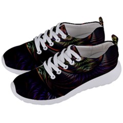 Fractal Colorful Pattern Fantasy Men s Lightweight Sports Shoes by Pakrebo