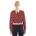 Daisy Red Cropped Sweatshirt View2