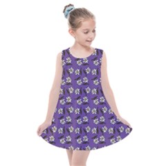 Daisy Purple Kids  Summer Dress by snowwhitegirl