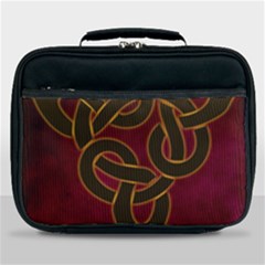 Celtic Spiritual Pattern Art Lunch Bag by Pakrebo