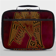 Celtic Spiritual Pattern Art Full Print Lunch Bag by Pakrebo