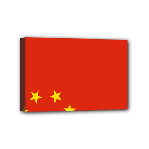 Chinese Flag Flag Of China Mini Canvas 6  X 4  (stretched) by FlagGallery