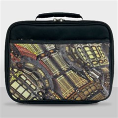 Render 3d Fractal Design Metal Lunch Bag by Pakrebo