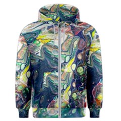 Paint Acrylic Paint Art Colorful Men s Zipper Hoodie by Pakrebo