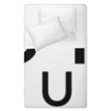 Uh Duh Duvet Cover Double Side (Single Size) View1