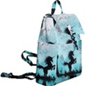 Wonderful Unicorn Silhouette In The Night Buckle Everyday Backpack View2