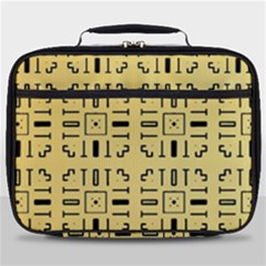 Background Yellow Full Print Lunch Bag by HermanTelo