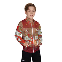 Abstract Flower Kids  Windbreaker by HermanTelo