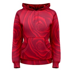 Roses Red Love Women s Pullover Hoodie by HermanTelo